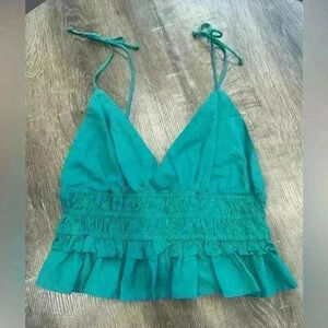 Sim & Sam Women’s Top. Teal color.  Size XL. NWT